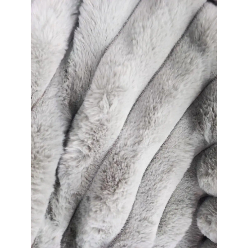 Tela Peluche Suave Tipo Rabbit (1 Metro)