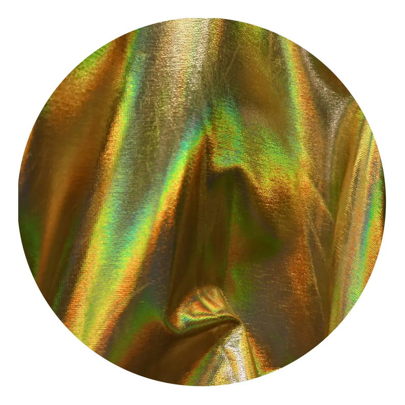 Tela Lycra De Colores Tornasol Metalizados (1m)