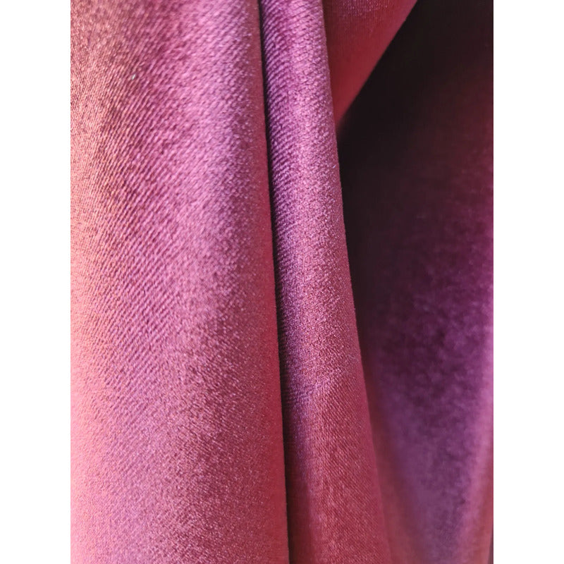 Tela Terciopelo Stretch ( 1 Metro) Rosa Fuerte Terciopelo Stretch