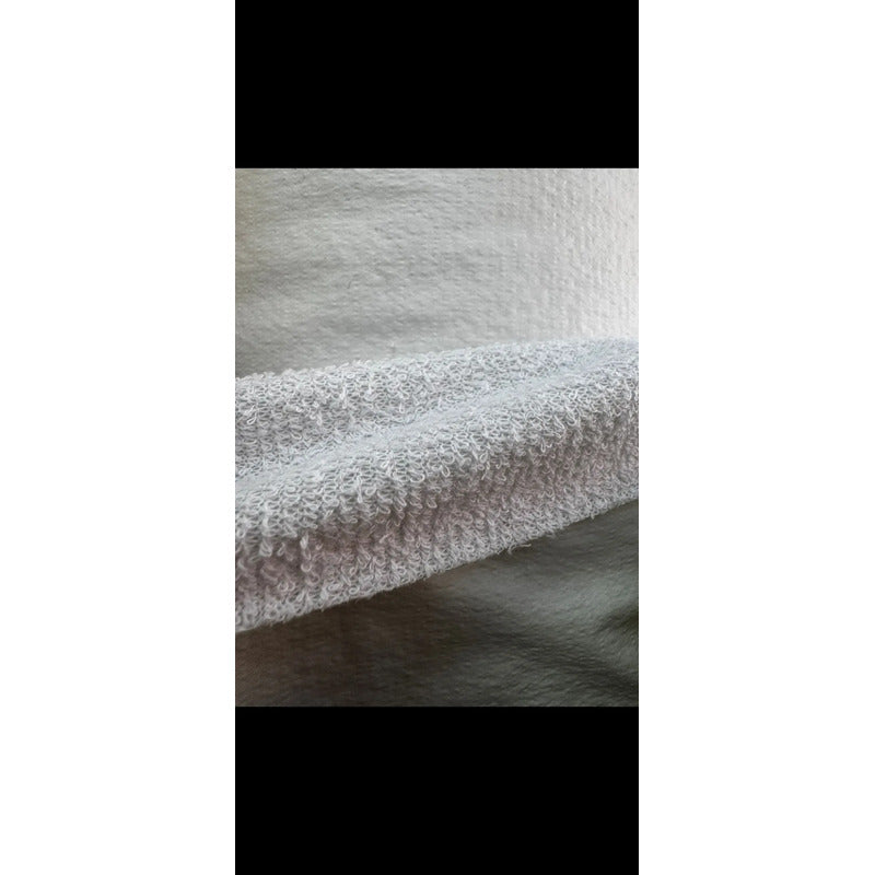 Tela Impermeable De Toalla 2. 10 Ancho ( 2 Metros) Blanco Impermeable